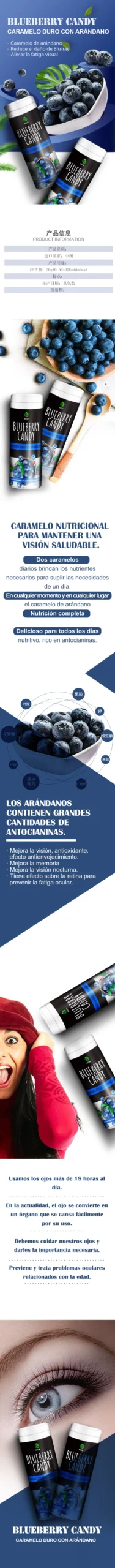 blueberry candy – caramelos de arándano